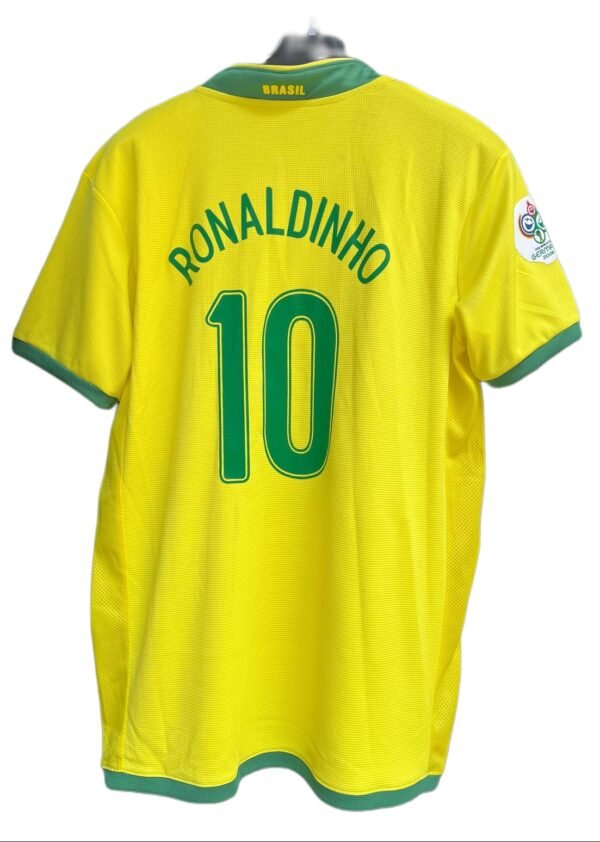 RONALDINHO Heritage Brazil Home 2006 Jersey - Image 2