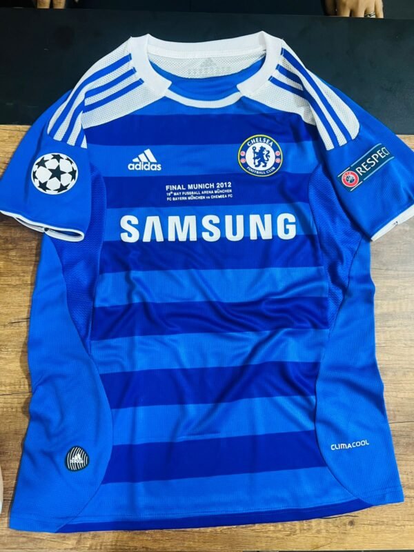 DROGBA Chelsea UCL Final Munich 2012 Jersey