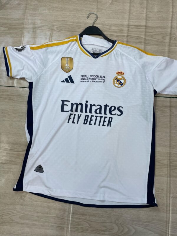 Real Madrid UCL Final London 2024 Jersey